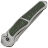 Нож WE Knife 702XI stonewash сталь M390 рукоять Gray Titanium/Jungle Wear FatCarbon (WE07B-4)