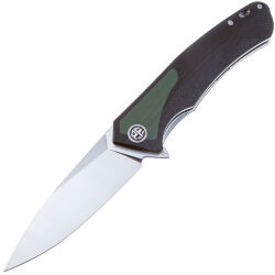 Нож Petrified Fish Pub сталь D2 рукоять Black/Green G10