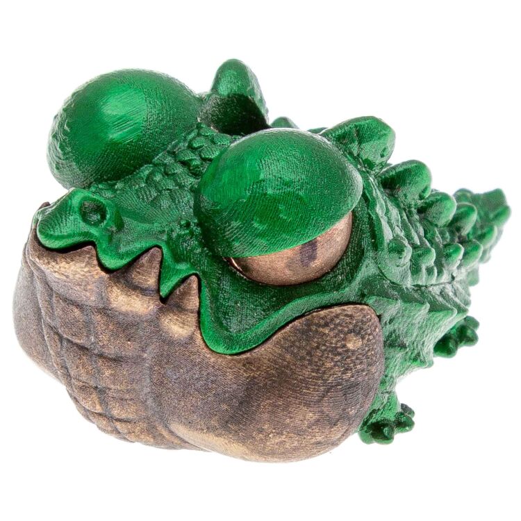 Бусина темлячная Evil Skull Аллигатор