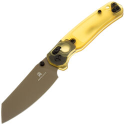 Нож Bestechman Cicada's Wing gold сталь 10Cr15MoV рукоять Ultem (BMK06D)