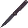 Нож WE Knife Peer сталь CPM-20CV рукоять Ti/Copper (2015F)