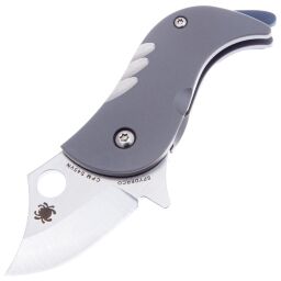 Нож Spyderco Pochi сталь S45VN рукоять Titanium (C256TIP)