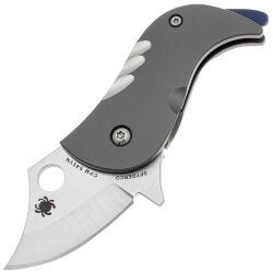 Нож Spyderco Pochi сталь S45VN рукоять Titanium (C256TIP)