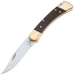 Нож BUCK 110 Folding Hunter сталь 420HC рукоять дерево (0110BRS)