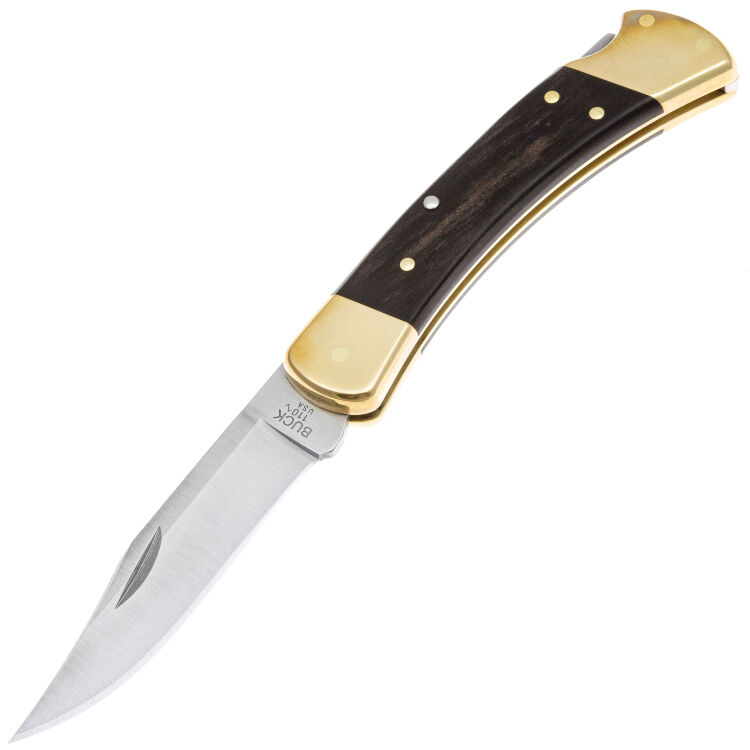Нож BUCK 110 Folding Hunter сталь 420HC рукоять дерево (0110BRS)