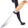 Нож Финка Lappi сталь 100Х13М рукоять карельская береза (АиР Златоуст)