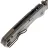 Нож Vosteed Psyop 299 blackwash сталь S35VN рукоять Black Norplex UltreX Micarta/Ti
