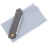 Нож Real Steel Solis satin сталь N690 рукоять Gold/Grey Titanium (7062G)