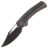 Нож WE Knife Nefaris blackwash сталь CPM-20CV рукоять Bronze/Black Titanium (WE22040D-3)