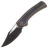 Нож WE Knife Nefaris blackwash сталь CPM-20CV рукоять Bronze/Black Titanium (WE22040D-3)