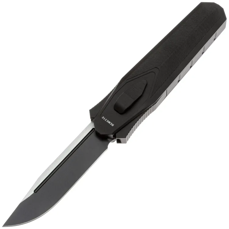 Нож Remette Swordfish Clip Point black сталь S35VN рукоять Black Aluminium/Copper Foil CF (ZL103D13)