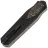 Нож Remette Swordfish Clip Point black сталь S35VN рукоять Black Aluminium/Copper Foil CF (ZL103D13)