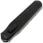 Нож Remette Swordfish Clip Point black сталь S35VN рукоять Black Aluminium/Copper Foil CF (ZL103D13)