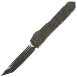 Нож Microtech Ultratech T/E Camo сталь M390 рукоять OD Green Camo Aluminum (123-1OCS)