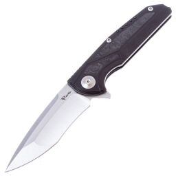Нож Reate K-4 сталь RWL-34 рукоять Black PVD Ti/Marble CF
