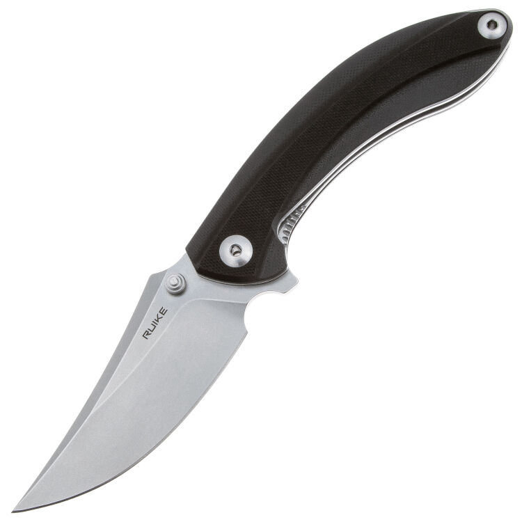 Нож Ruike P155-B сталь 14C28N рукоять Black G10