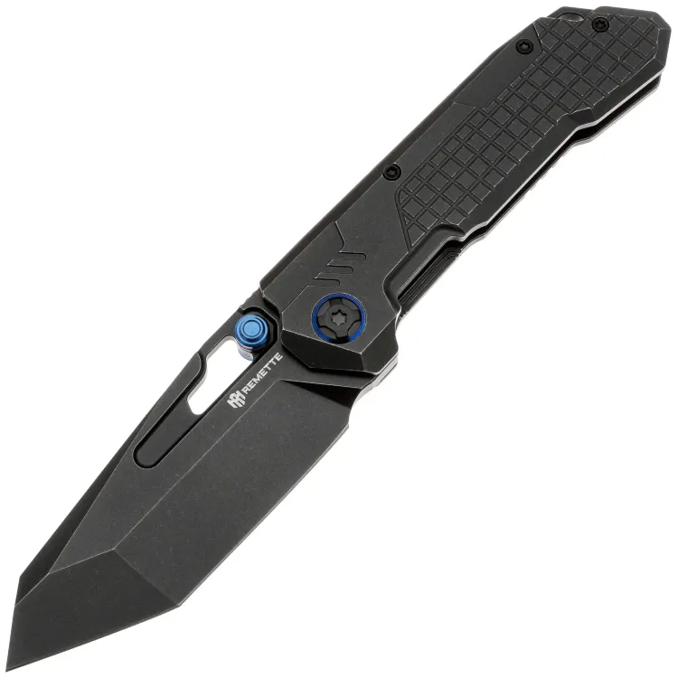 Нож Remette Cool Leopard black сталь M390 рукоять Black Titanium (RTKS-B)