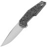 Нож WE Knife OAO satin сталь 20CV рукоять Gray Ti/Aluminum Foil CF (WE23001-1)