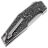 Нож WE Knife OAO satin сталь 20CV рукоять Gray Ti/Aluminum Foil CF (WE23001-1)