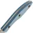 Нож PhantomTools Canuck mini gen2 сталь N690 рукоять Blue canvas Micarta