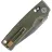 Нож Vosteed Porcupine ModSwap stonewash сталь 154CM рукоять Green Micarta