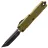 Нож Microtech UTX-85 Gen IV T/E black сталь M390MK рукоять OD Green Aluminum (12334-1OD)