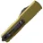 Нож Microtech UTX-85 Gen IV T/E black сталь M390MK рукоять OD Green Aluminum (12334-1OD)