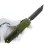 Нож Microtech UTX-85 Gen IV T/E black сталь M390MK рукоять OD Green Aluminum (12334-1OD)