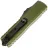 Нож Microtech UTX-85 Gen IV T/E black сталь M390MK рукоять OD Green Aluminum (12334-1OD)