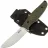 Нож SRM Fossa beadblast сталь 14C28N рукоять Linen Green Micarta (605T-MP)