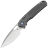Нож Vosteed Psyop satin сталь Elmax рукоять Diamond pattern Gray Titanium