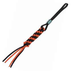 Темляк WE Knife Black/Orange бусина Blue Ti (A-01C)