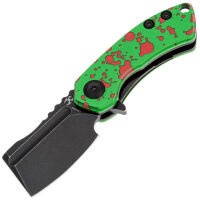 Нож Kansept Mini Korvid blackwash Zombie сталь 154CM рукоять Aluminium