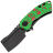 Нож Kansept Mini Korvid blackwash Zombie сталь 154CM рукоять Aluminium