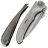 Нож Rike Knife Tissot 1 сталь M390 рукоять Grey/DLC Titanium