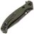 Нож НОКС Геккон Blackwash сталь AUS8 рукоять Olive G10 (340-580406)