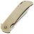 Нож Petrified Fish Tunny satin сталь 14C28N рукоять Brown Micarta