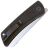 Нож Petrified Fish Flavorist Cleaver сталь K110 рукоять Black Micarta