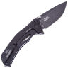 Нож Kershaw Knockout Blackwash сталь M390 рукоять Black Aluminium (1870BLKBW)