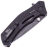 Нож Kershaw Knockout Blackwash сталь M390 рукоять Black Aluminium (1870BLKBW)