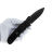 Нож Ganzo G704B black cталь 440C рукоять Black G10