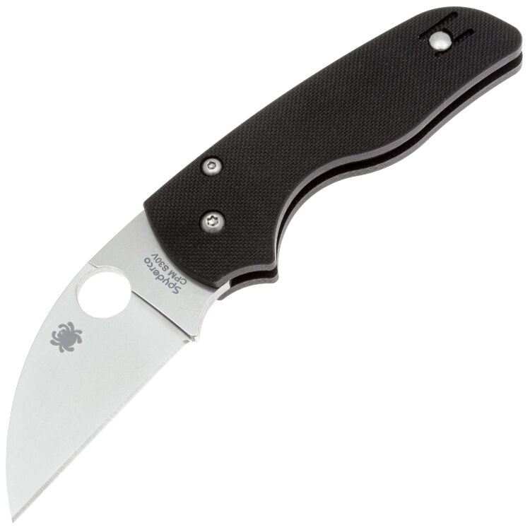 Нож Spyderco Lil' Native Wharncliffe Compression Lock сталь S30V рукоять Black G10 (C230GPWC)