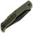 Нож Ontario Camp Plus EDC сталь 420 рукоять Forest Green GFN (4315GRN)