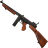 Макет автомат Томпсона M1A1 2-ая Мировая Война (Denix)