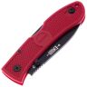 Нож Ka-Bar Dozier Folding Hunter сталь AUS-8 Black рукоять Red Zytel (KA4062RD)