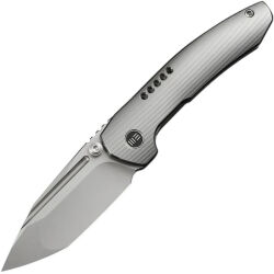 Нож WE Knife Micro Trogon bead blast сталь M390 рукоять Gray Titanium (WE24043-2)