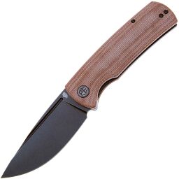 Нож Petrified Fish Beluga blackwash сталь K110 рукоять Natural Micarta