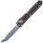 Нож Microtech Ultratech T/E apocalyptic сталь M390 рукоять Distressed Black Aluminium (123-10DBK)