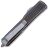 Нож Microtech Ultratech T/E apocalyptic сталь M390 рукоять Distressed Black Aluminium (123-10DBK)