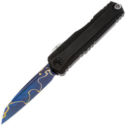 Нож Microtech Cypher II Marfione Select сталь Blued Baker Forge CopperMai рукоять Black Aluminum